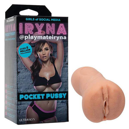 Doc Johnson Girls Of Social Media @playmateiryna UltraSkyn Pocket Pussy