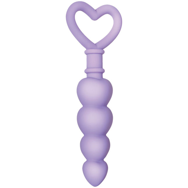 Evolved Sweet Treat Purple 11.5 cm Beaded Butt Plug