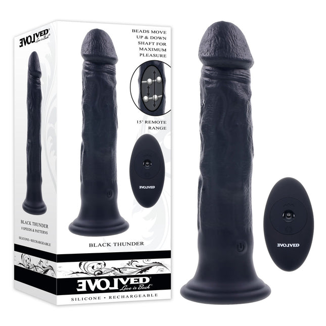 Evolved Black Thunder Black Vibrator