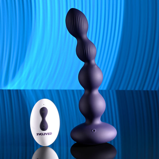 Evolved Pleasure Orbit Vibrating Anal Beads