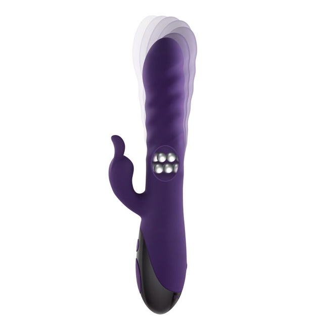 Evolved Rascally Purple Rabbit Vibrator Twirling