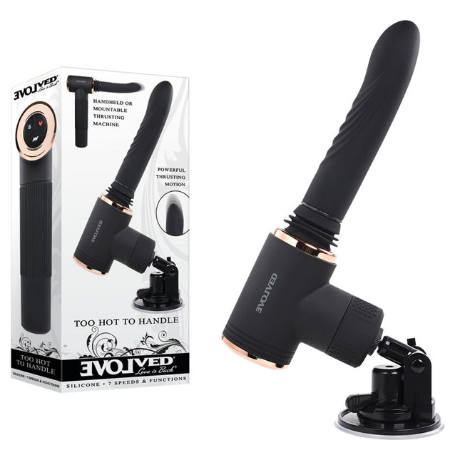 Evolved Too Hot To Handle Thrusting Vibrator Machine