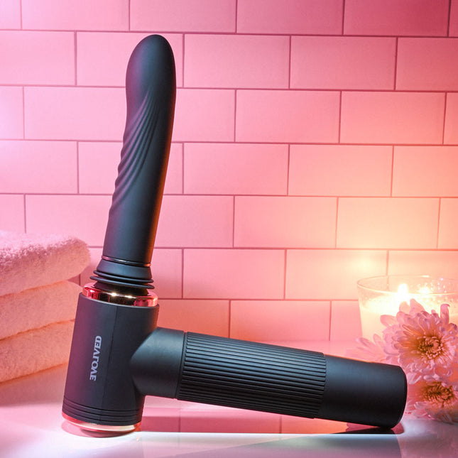 Evolved Too Hot To Handle Thrusting Vibrator Machine