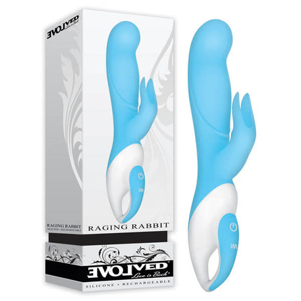 Evolved Raging Blue Rabbit Vibrator