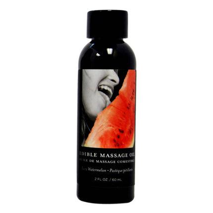 Edible Massage Oil Juicy Watermelon Flavoured 59ml