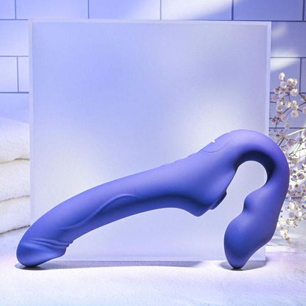 Evolved 2 BECOME 1 Strapless Vibrator Side View