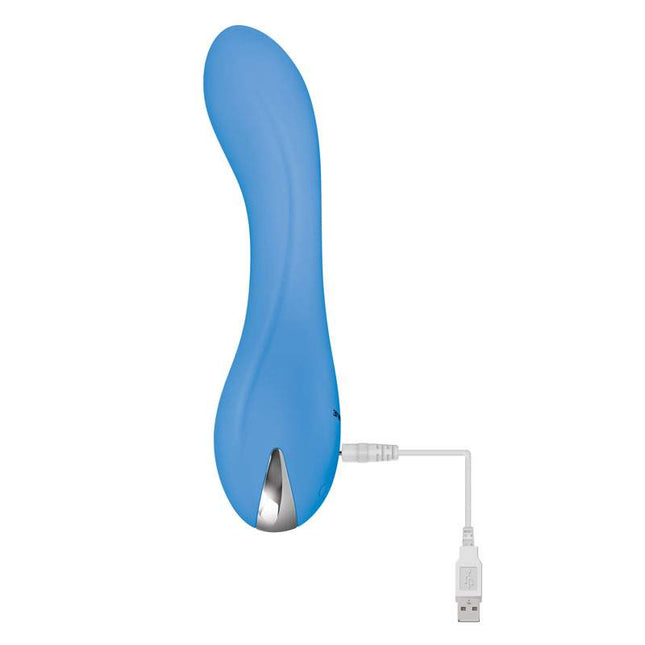 Evolved BLUE CRUSH Mini Vibrator with USB Charger