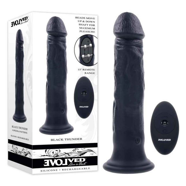 Evolved Black Thunder Black Vibrator Box