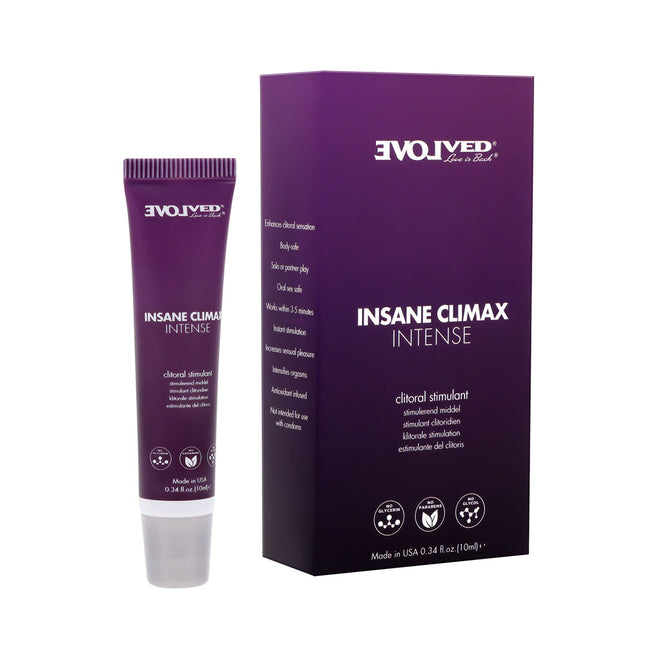 Evolved Insane Climax Intense Clitoral Stimulation Gel