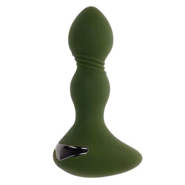 Evolved Lieutenant Green Vibrating Butt Plug