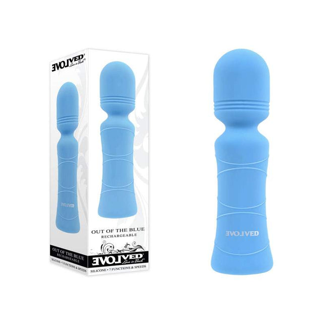 Evolved Out Of The Blue Mini Massager Wand