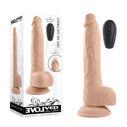 Evolved THRUST IN ME LIGHT 9 Inch Dildo