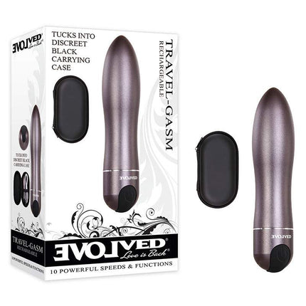 Evolved Travel-Gasm Rechargeable Bullet Vibrator