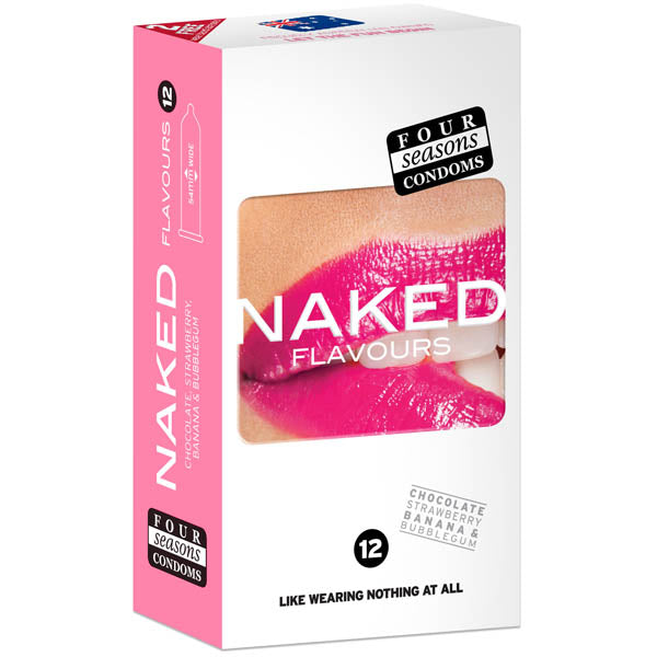 Naked Flavours Ultra Thin Flavoured Condoms 12pk