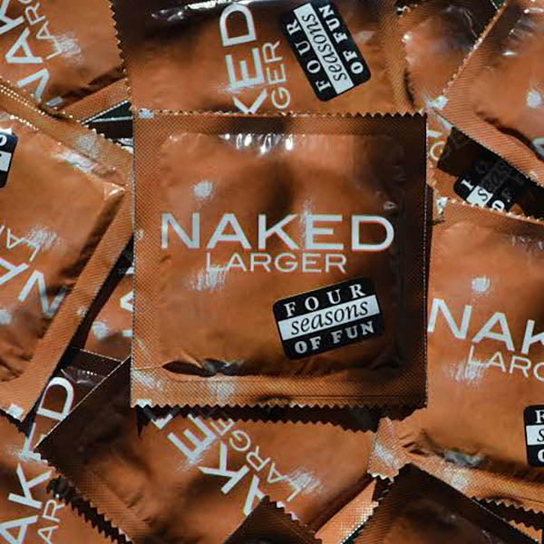 Naked Larger Condoms Bulk Box of 144