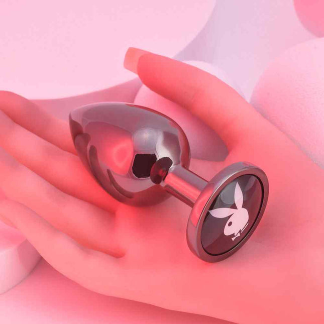 Female hand holding Anal Butt Plug Sex Toy