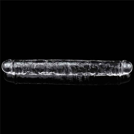 Flawless Clear 12 Inch Double Dildo