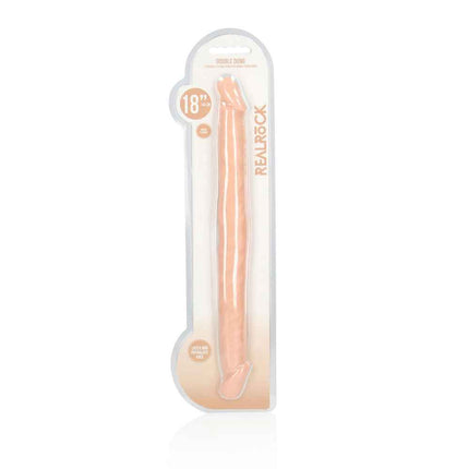 Flesh REALROCK 18 Inch Double Ended Dildo Case