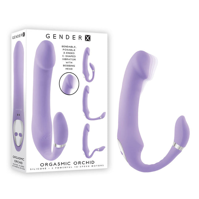 Gender X ORGASMIC ORCHID Strapless-Strap-On