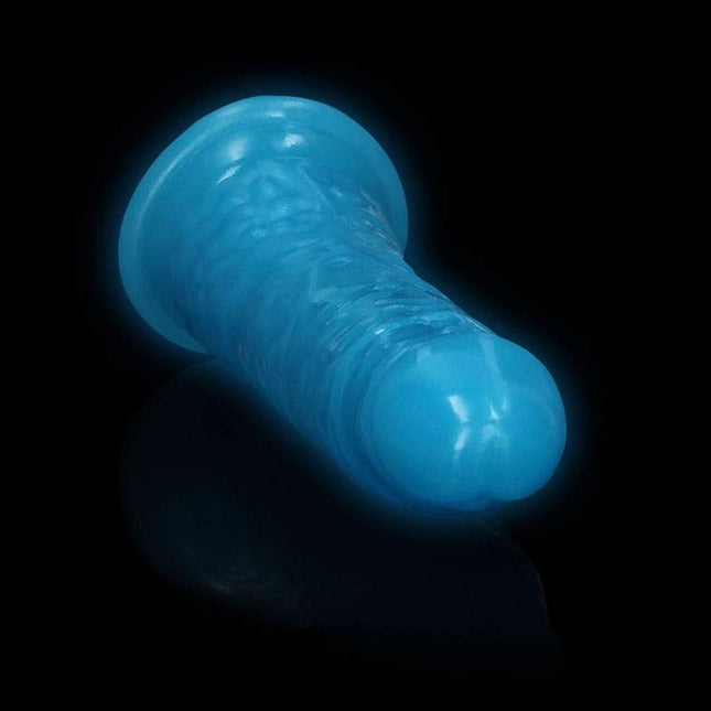 Glow in the Dark Blue Dildo