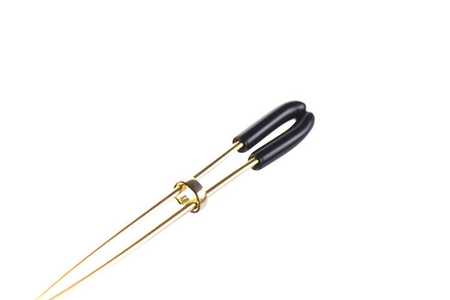 Golden Nipple Clamps with Black Tip