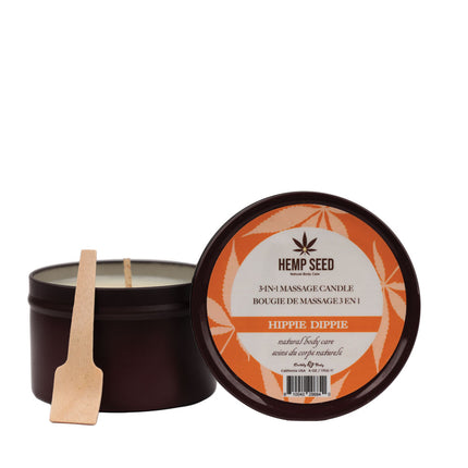 Hemp Seed 3-In-1 Massage Candle Hippie Dippie