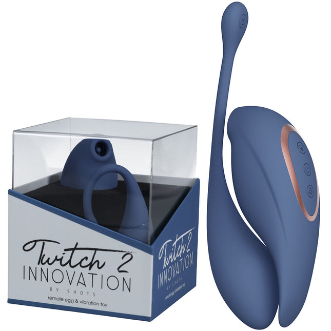 Twitch 2 Clitoral Stimulator & Egg Vibrator