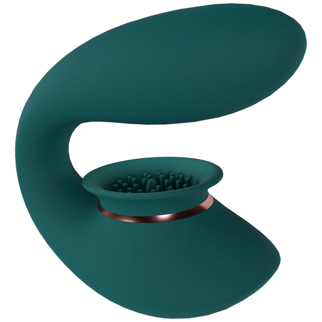 Twitch 3 Innovation Suction & Vibration Toy - Green