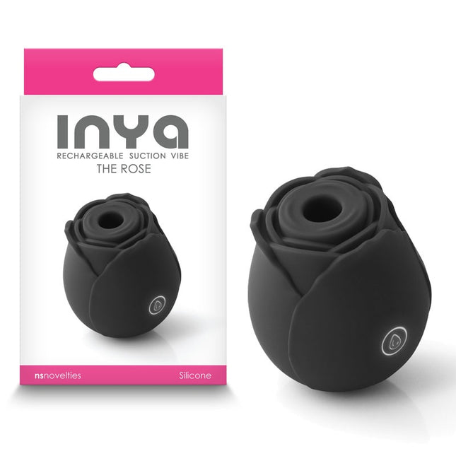 Inya The Rose - Black Rose Vibrator & Box