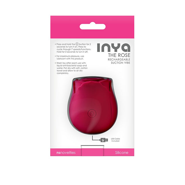 Inya The Rose - Red Rose Vibrator Features