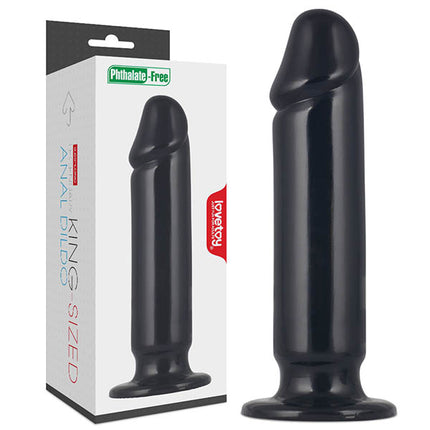 King Sized 9.25'' Mega Anal Dildo - Black