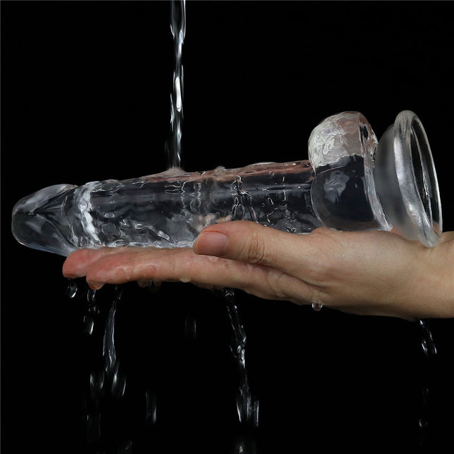 waterproof clear suction cup dildo