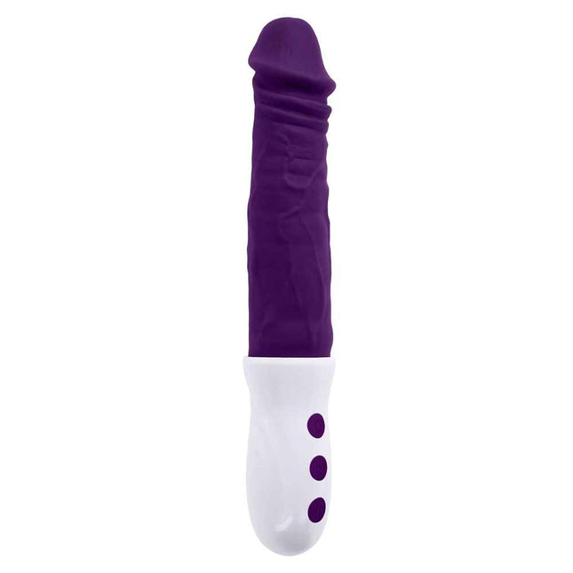 Large Evolved PLUM THRUST Vibrating Dildo