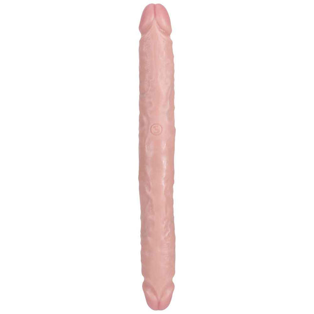 Long 12 Inch Double Ended Dildo Flesh