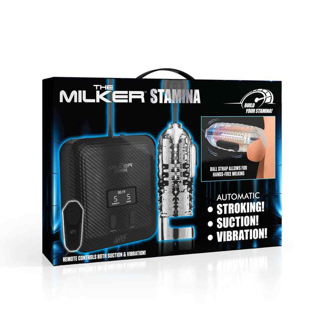 LoveBotz The Milker Stamina Male Masturbator Box