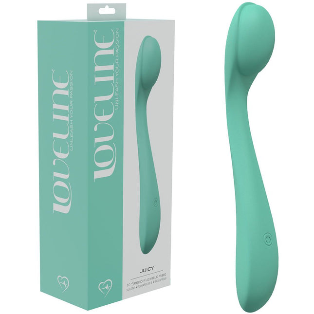 Loveline Juicy - Green G-Spot Vibrator