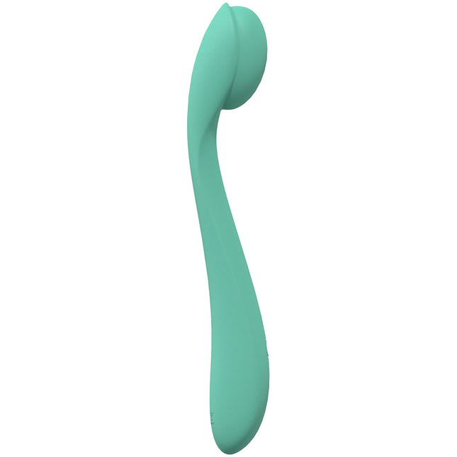 Loveline Juicy - Green G-Spot Vibrator Side