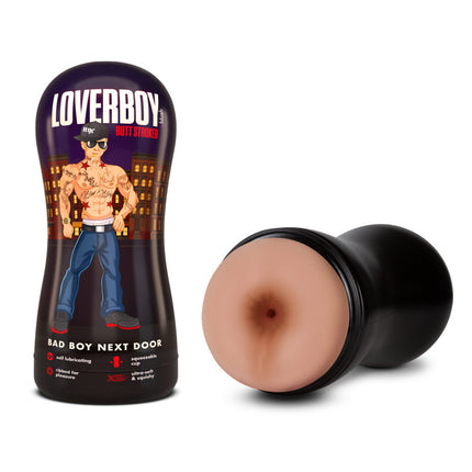 Loverboy Bad Boy Next Door - Flesh Male Ass Stroker Masturbator Cup