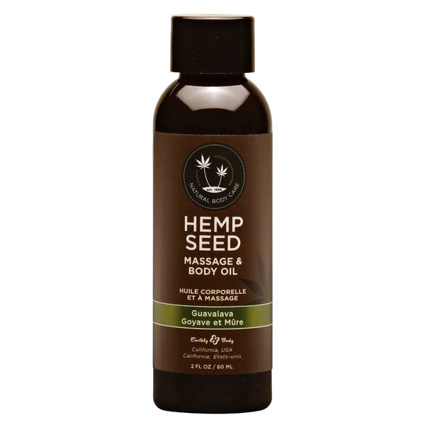 Hemp Seed Guavalava Massage & Body Oil 59ml