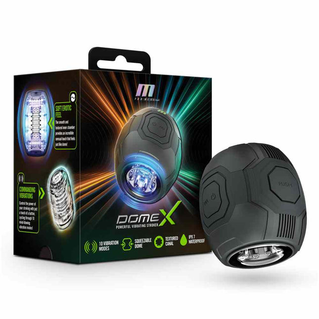 M For Men - Dome X Vibrating Stroker Box