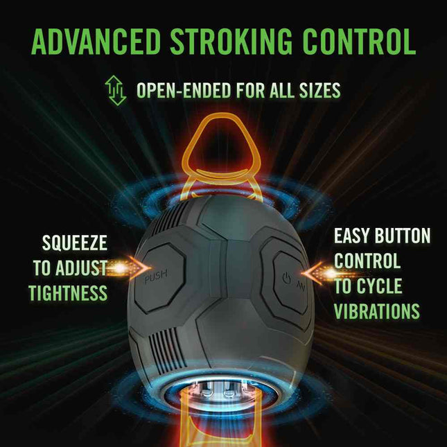 M For Men - Dome X Vibrating Stroker Control