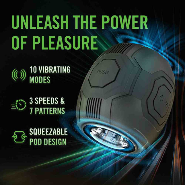 M For Men - Dome X Vibrating Stroker Features