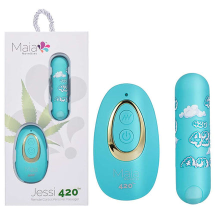 Maia Jessi 420 Remote Control Bullet Vibrator & Box