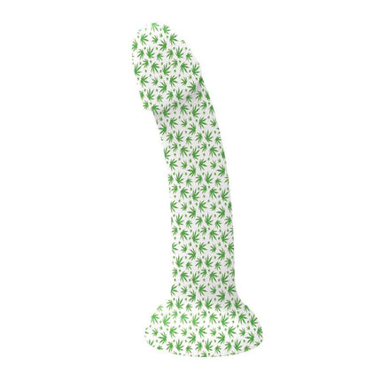 Maia Wowie 7" Glow in the Dark White Dildo