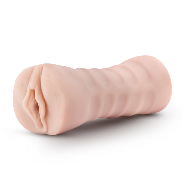 M for Men Ashley Flesh Vibrating Vagina Stroker Side