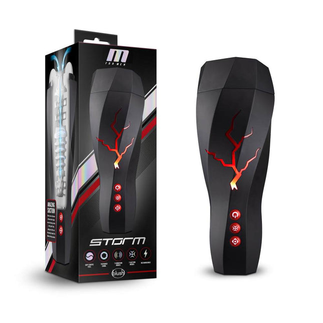 M for Men Storm Vibrating Stroker Box