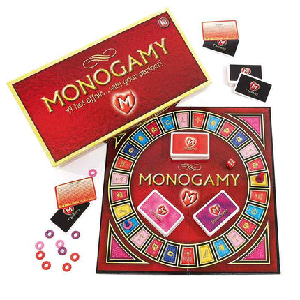 Monogamy Adult Board Game Side View