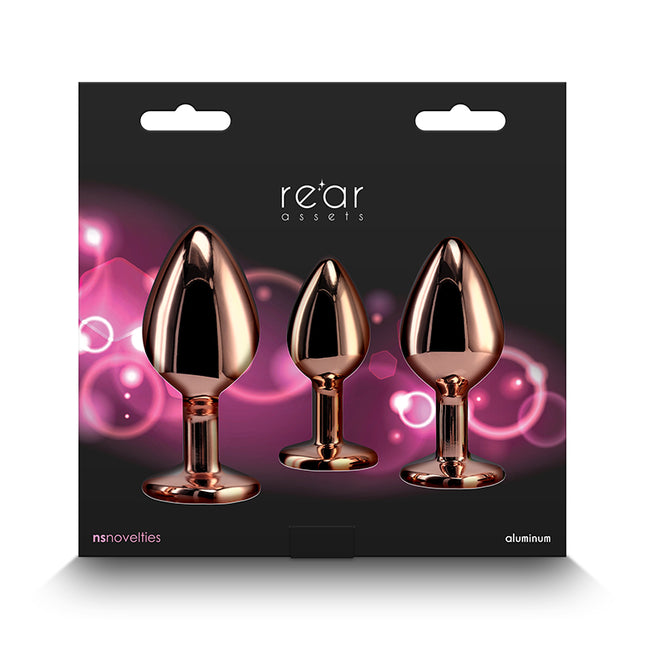 Rear Assets 3 Piece Trainer Kit - Rose Gold