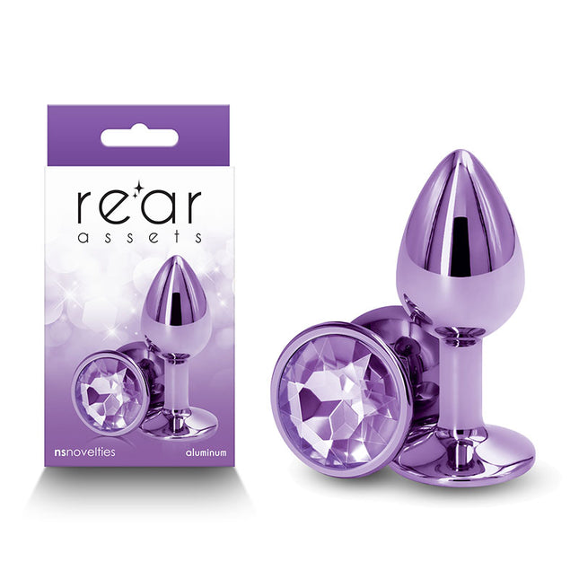 Rear Assets Small Purple Butt Plug