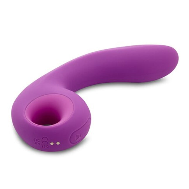 Nu Sensuelle Raine Nubii G-Spot Vibrator with Tapper Purple Side